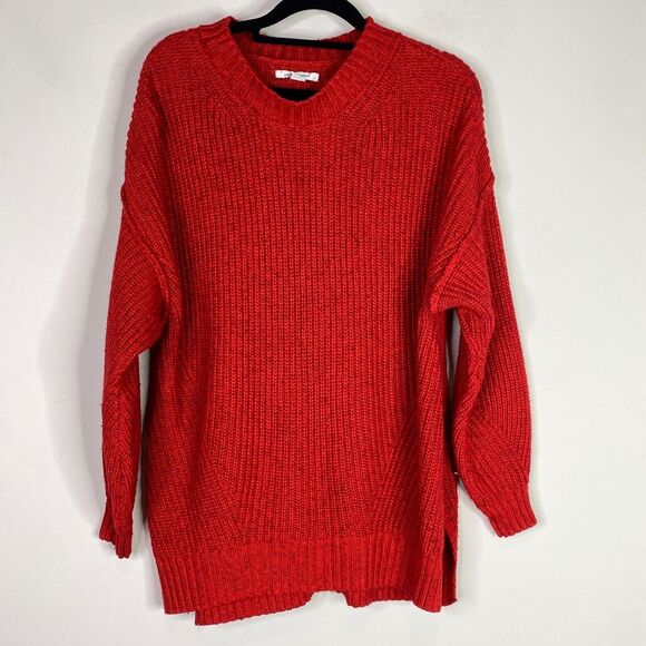 AE American Eagle Oversized Drop Shoulder Ribbed Sweater Women's Size Medium - Picture 7 of 7